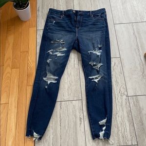 American Eagle curvy high rise jegging